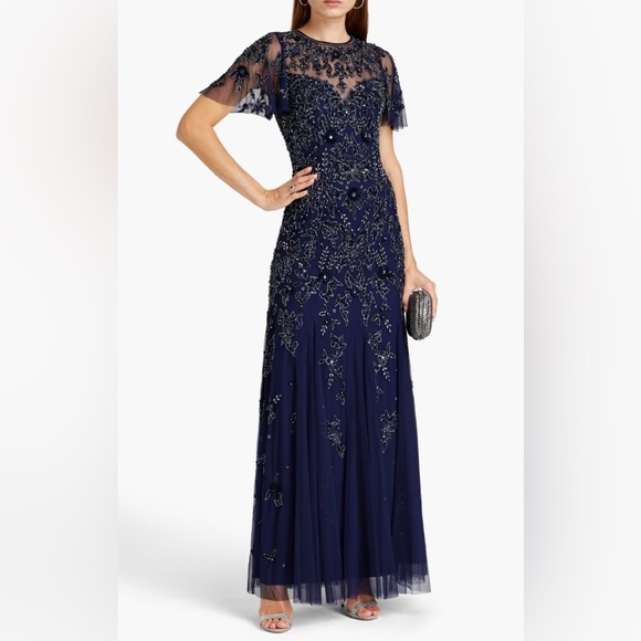 Aidan Mattox Full Length Dress / Evening Gown - Picture 1 of 7